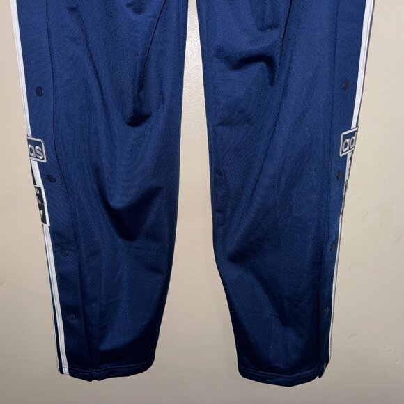 Adidas Adibreak Breakaway Snap Button Sides Track Pants Mens Navy IM8220 NEW - Picture 7 of 16